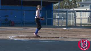 NFHS Softball Pitching Rule 612a 612b Pitcher Edititorial Change [upl. by Maag253]