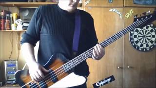 Mastodon  Crystal Skull Bass Cover [upl. by Danuloff275]