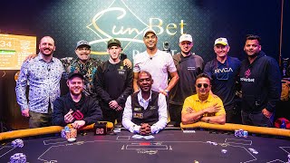 SunBet Poker Tour GrandWest  Main Event Day 3 Final Table  Part 1  Cape Town 03122023 [upl. by Ilatfen190]