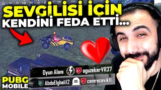 SEVGİLİSİ İÇİN KENDİNİ FEDA ETTİ 😭 AH BE ÇOCUK PUBG MOBILE [upl. by Enenaej]