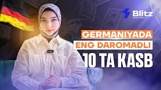 Germaniyada TOP 10 ta kasb 🔝 [upl. by Shifrah]