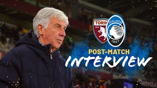 14ª SerieATIM  TorinoAtalanta 30  Il commento di Gian Piero Gasperini  EN SUBs [upl. by Monty]