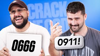 Joe And Frankie Lose Their Minds Playing CRACK THE CODE [upl. by Kcorb]