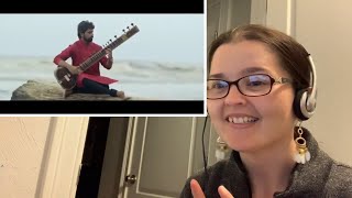 Titantic Music Indian Version Tushar Lall  American Reaction [upl. by Ardnoik]