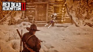 Cazando al famoso Flaco Hernández  Red Dead Redeption 2  PS4 [upl. by Reffineg]