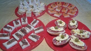 4 ANTIPASTI VELOCI PER APERITIVO  Ricetta facilissima [upl. by Nylatsyrk]