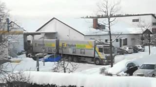 LKW steckt im Schnee fest [upl. by Estes]