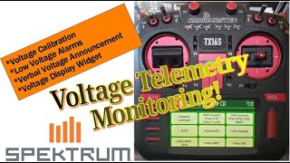 Radiomaster TX16S EdgeTX 285 Voltage Telemetry Tutorial [upl. by Fanny]