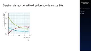 🧪 Reactiesnelheid berekenen  4 vwo Scheikunde uitleg Nova 53 Overal 154 Chemie 61 [upl. by Yetti]