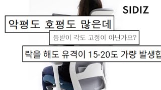 욕처먹어도 개잘팔림  시디즈 T50 메쉬의자  단점만 확까드림 [upl. by Damiani]