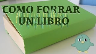 Como forrar cuadernos con plastico adhesivo facil sin burbujas [upl. by Elisee112]