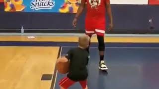 JAMES HARDEN VS JAMES HARDEN nba viral trending funny basketball shorts short basketball [upl. by Skier313]