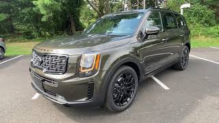 2021 Kia Telluride SX Prestige Night Fall Edition Walkaround in 4k [upl. by Xela849]