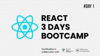 Day 1  Introduction to React [upl. by Cohlette]