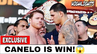 Canelo Alvarez Gives High PRAISE to Edgar Berlanga Youre Next [upl. by Bert]