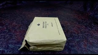 MRE Review 2015 Canadian IMP Menu 4 Baked Beans With Corn bread [upl. by Yrellav]