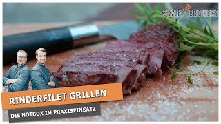 Rinderfilet grillen  Grillen mit 800 °C Oberhitze [upl. by Hnahym]