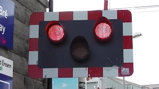 Railway Crossing  Bray Station County Wicklow [upl. by Aletha]