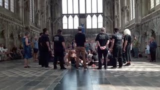 The Spooky Mens Chorale  Crossing the Bar in the Lady Chapel Ely Cathedral [upl. by Noslien]