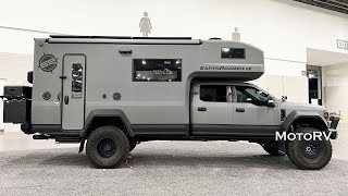 825K Overlanding Vehicle 2024 EarthRoamer LTi Ford F550 Super Duty RV [upl. by Ahsina791]