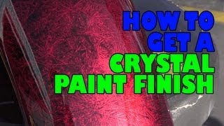 How to get a crystal paint finish [upl. by Nevur]