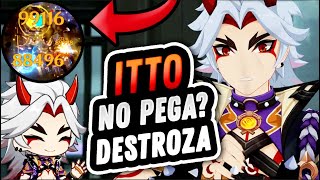 CONSIGUE EL MÁXIMO DAÑO DE ITTO☠️ Guía y Build ITTO  Genshin Impact [upl. by Nylesaj758]