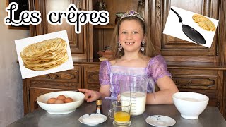 Recette Crêpes Facile Et Rapide  Mardi Gras  Cuisine Pour Les Enfants [upl. by Asira]