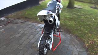 Pitster pro 160cc The real sound of a 4stroke HD [upl. by Akirdnuhs]