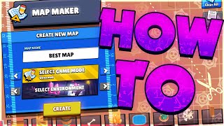 MAP MAKER Quick Guide brawlmaps [upl. by Annoj698]