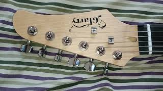 the 65 Glarry electric guitar part 2 [upl. by Hotze]