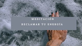 Meditación guiada para reclamar tu energía ✨ 10 minutos con cuencos tibetanos 🔮 [upl. by Waneta]