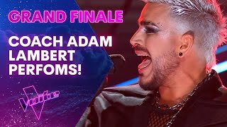 Coach Adam Lambert Sings His Hit Song Whataya Want From Me  The Grand Finale  The Voice Australia [upl. by Rhody]