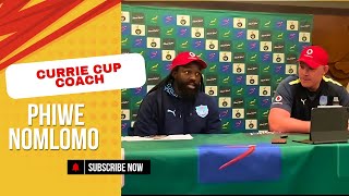 Currie Cup Press conference Bulls coach Nomlomo ”Bulls want versatile players” [upl. by Eem830]