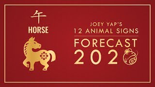 2020 Animal Signs Forecast HORSE Joey Yap [upl. by Novej]