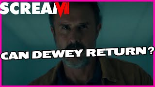 Can Dewey Return In Scream 7 [upl. by Aciretal929]