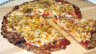 La pizza di melanzane che ha fatto impazzire tutti Ricetta sana e gustosa che tutti cercano [upl. by Cooley]