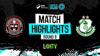 SSE Airtricity Mens Premier Division Round 8  Bohemians 02 Shamrock Rovers  Highlights [upl. by Hazelton]