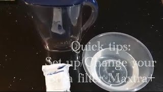 Quick tips The RIGHT way to set upchange the Brita filter Maxtra cartridge [upl. by Itsrejk]