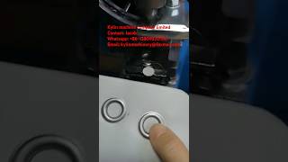 Large eyeletsfinger rings machine for arch filesrigid box with hole punching function [upl. by Sinnoda]