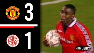 Manchester United v Middlesbrough  19981999 [upl. by Assira]