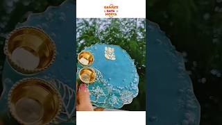 Resin thali ytshorts resin epoxy ytfeed ytviral viralvideo ganpati ganeshchaturthi love [upl. by Repip200]