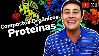 Proteínas  Compostos Orgânicos  Bioquímica  Prof Paulo Jubilut [upl. by Ecile]