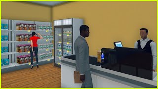 COMPREI NOVOS PRODUTOS PARA O MERCADINHO E FIZ UMA BESTEIRA KKK  SUPERMARKET SIMULATOR 02 [upl. by Leandre775]