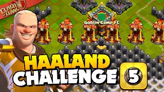 Easily 3 Star Thrower Throwdown  Haaland Challenge 5 Clash of Clans [upl. by Htepsle]