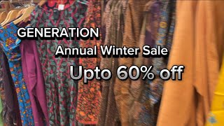 Generation Sale Upto 60 off on Winter Pret Collection  Generation New Year Sale 2024 [upl. by Adnac]