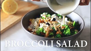 Broccoli salad youll want to eat every day  سلطة بروكولي رائعة لكل يوم [upl. by Gnivre]