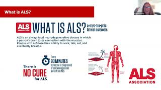 Understanding Amyotrophic Lateral Sclerosis ALS w Laurie McFarren Aug 1 2024 [upl. by Desma]