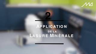 Tuto dapplication de la lasure minérale Marius Aurenti [upl. by Llertnahs318]