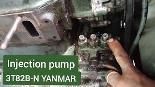 Plunger stuck up fixed 3T82BN YANMAR [upl. by Ainedrag]