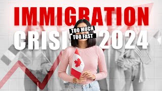 Canadian Population Explosion  Immigrating to Canada 2024 [upl. by Dragde]